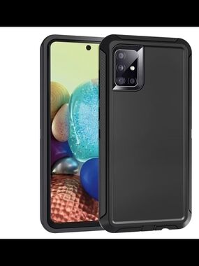 Two Cases For Samsung Galaxy A71 5G  Heavy Duty Shockproof Rugged Phone Cover